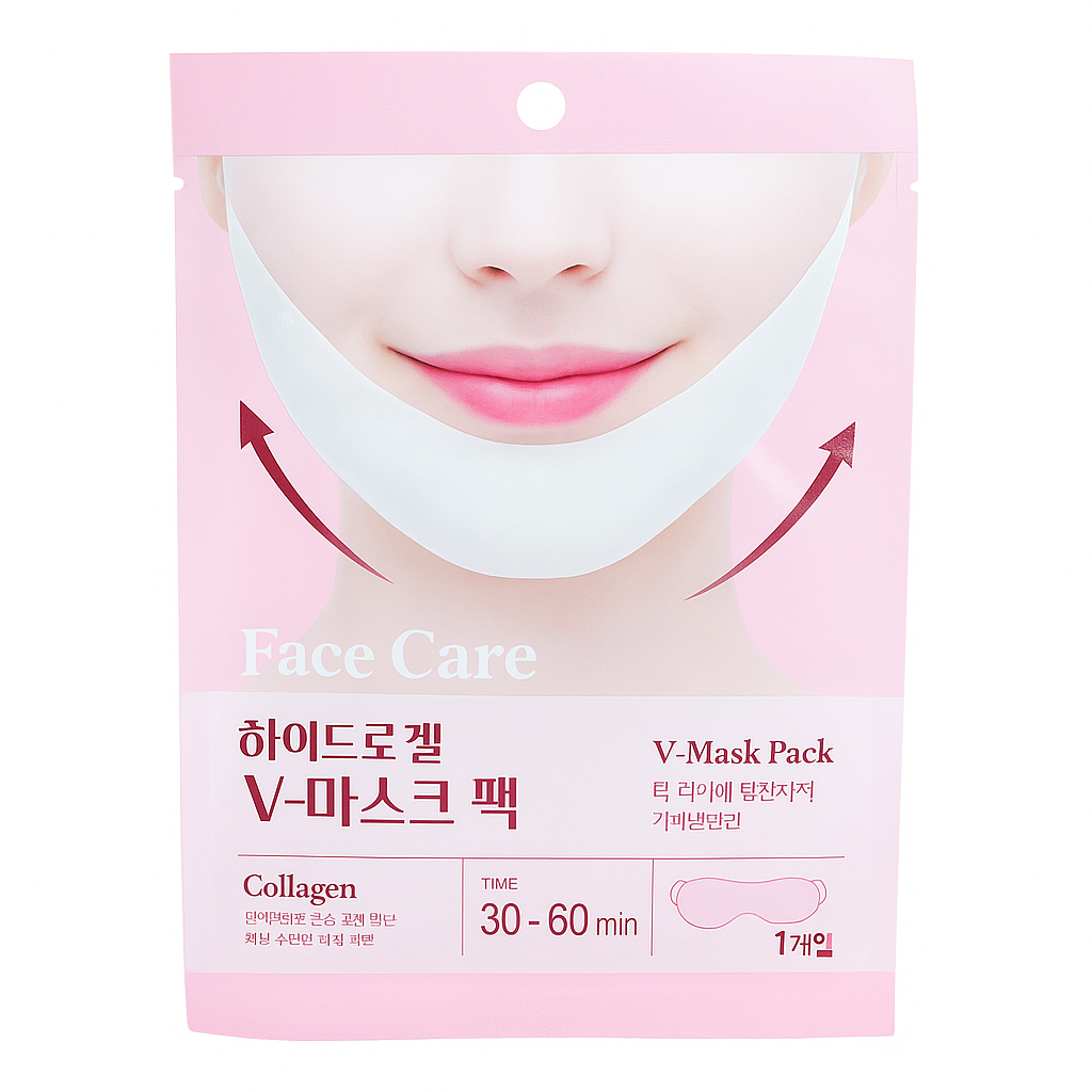 Packmein Hydrogel V-Mask Pack – Firming & Lifting Jawline Mask