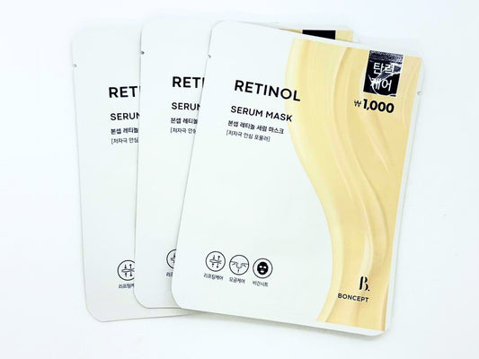 Retinol Serum Mask – Intensive Wrinkle Care Firming Sheet Mask (23g)